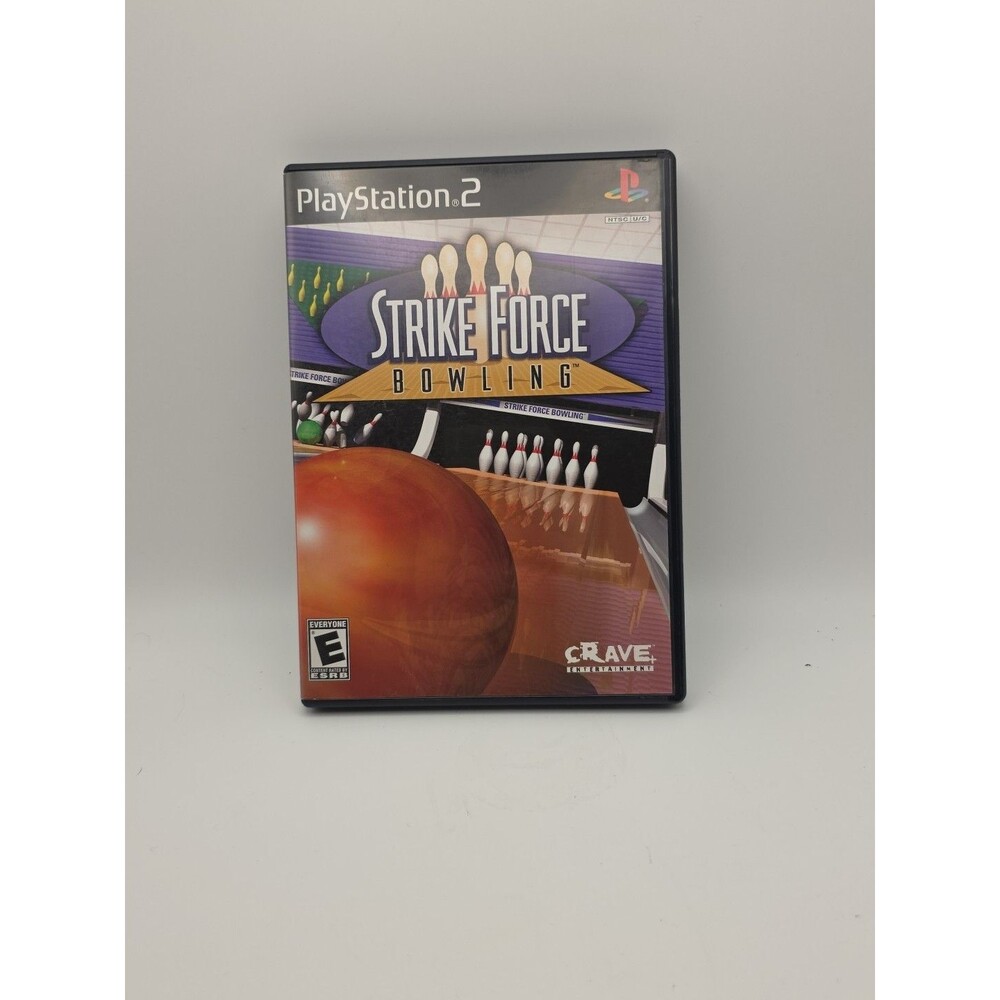 PS2 Strike Force Bowling (Sony PlayStation 2, 2004) Complete Tested